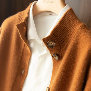 Cashmere Button Up