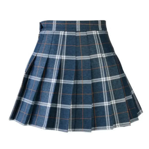 Casual Plaid Skirt