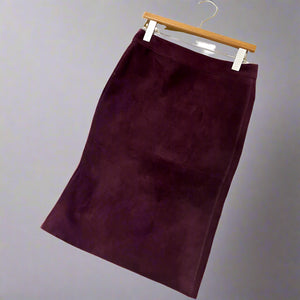 Corduroy Sheepskin Skirt