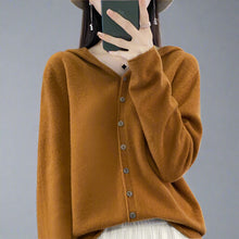 Load image into Gallery viewer, Wool Cardigan Sweater