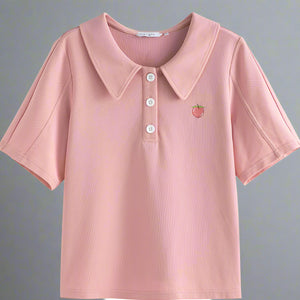 French Polo Top