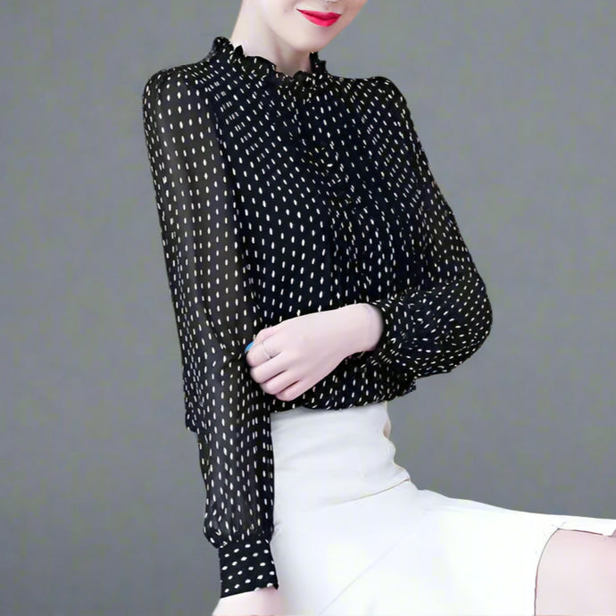 Polka Dot Chiffon