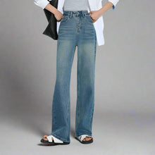 Load image into Gallery viewer, Wide Leg Jeans