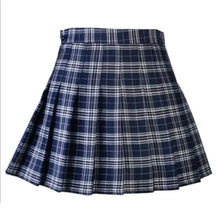 Cargar imagen en el visor de la galería, Casual Plaid Skirt