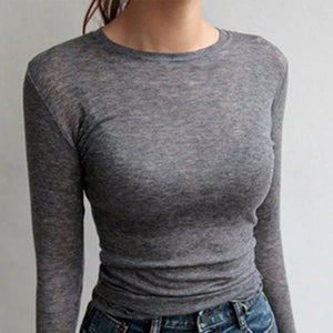 Plain Grey Top