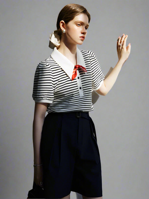 Striped Polo