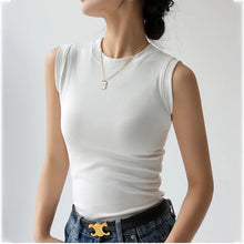 Load image into Gallery viewer, Cotton Sleeveless Top