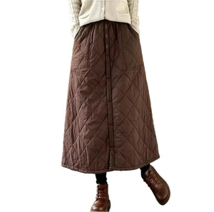 Casual Quilted Skirt