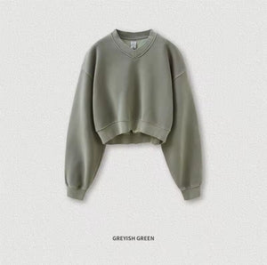 Sudadera corta