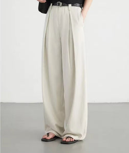 Pleated Pants