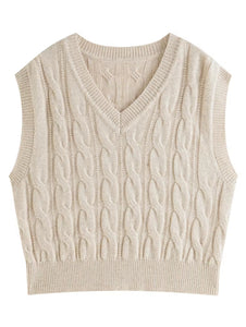 Women's Cable Vest