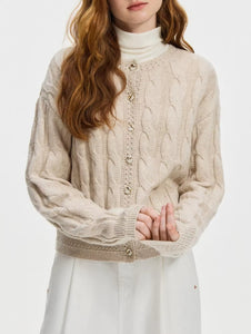 Women's Cable Cardigan