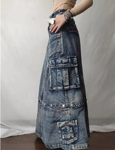 Load image into Gallery viewer, Denim Skirt