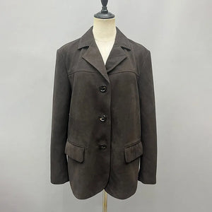 Sheepskin Blazer