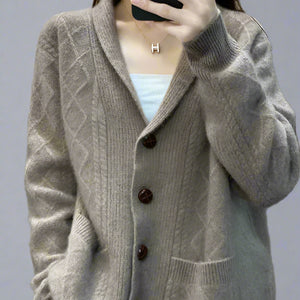 V-Neck Cashmere Cardigan