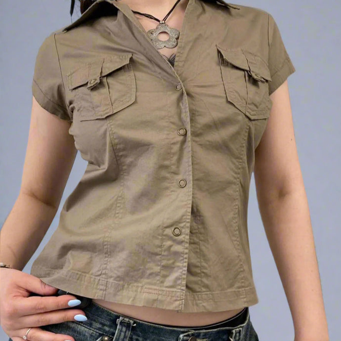 Safari Style Blouse