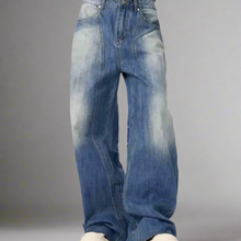 Load image into Gallery viewer, Effortless Ease Baggy Jeans