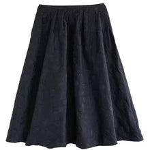 Load image into Gallery viewer, Black Vintage Skirt