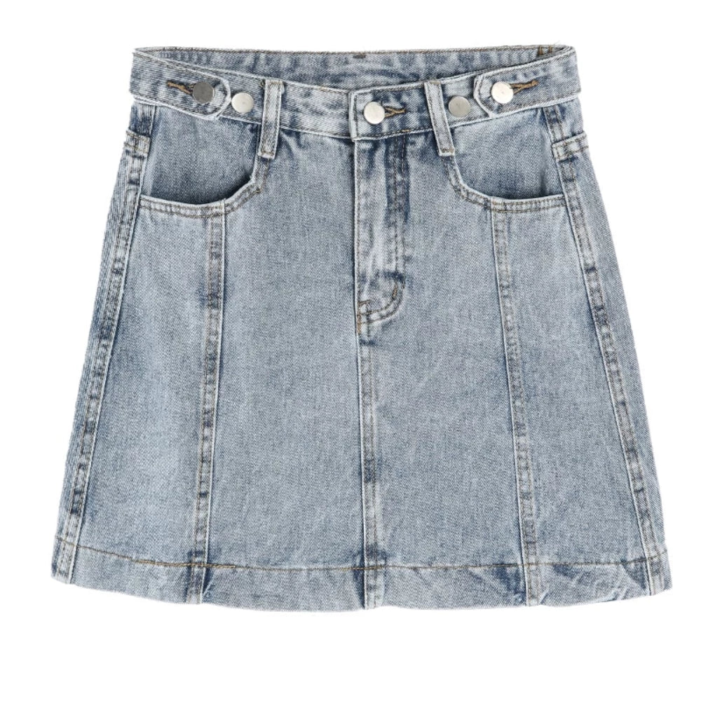 Boss Babe Denim Skirt